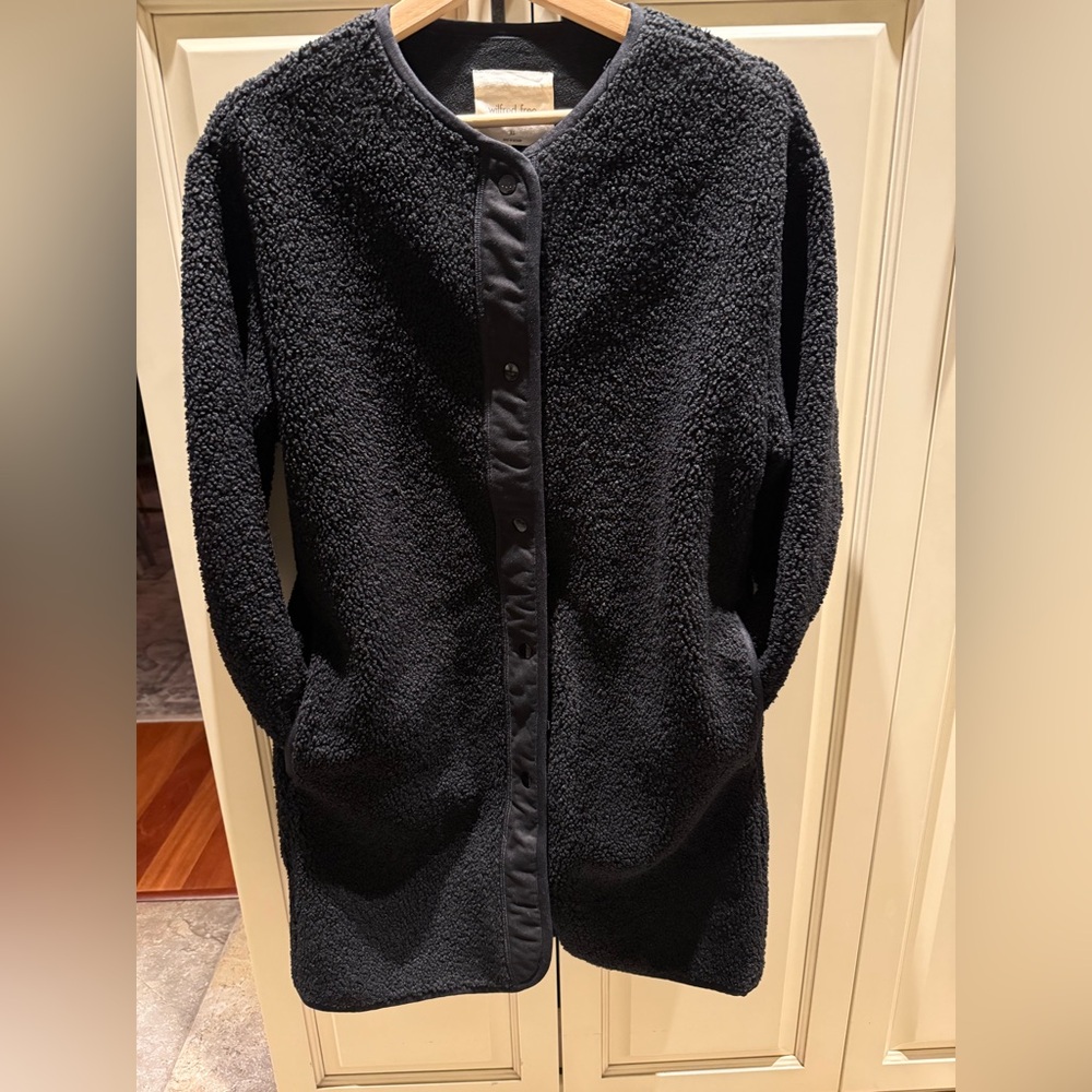 Aritzia Black Teddy Jacket, WILFRED